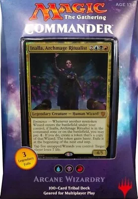 MTG Commander 2017 Arcane Wizardry Deck ENGLISH Sealed NEW Magic The Gathering • $299.99