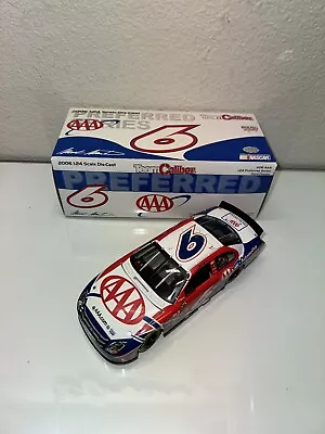 MARK MARTIN #6 AAA 2006 Ford Fusion TEAM CALIBER PREFERRED 1:24 Scale Die-cast • $25