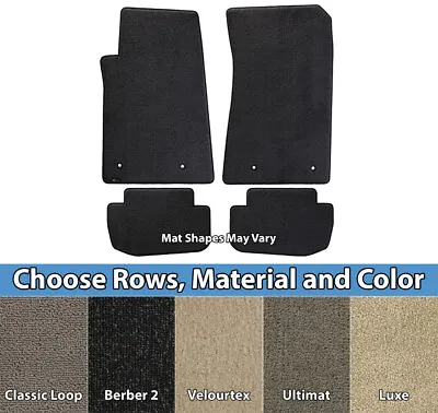 Lloyd Mats - Custom Fit Carpet Floor Mats - Pick Mat Combos Material & Color • $135.99