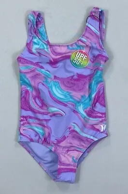 Youth Girls Hurley Swim Suit Size 4T UPF 50+ • $14.99