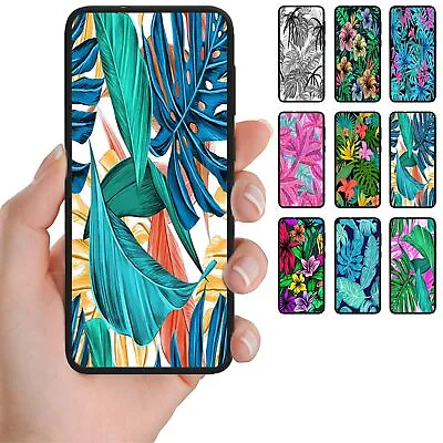 For Huawei Series - Tropical Leaf Pattern Print Mobile Phone Back Case Cover #1 • $9.98