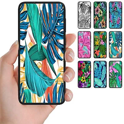 For OPPO Series - Tropical Leaf Pattern Print Mobile Phone Back Case Cover #1 • $9.98