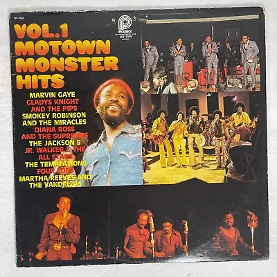 Motown Monster Hits - Vol. 1 Vinyl LP 1976 Pickwick – SPC-3543 • $14.99