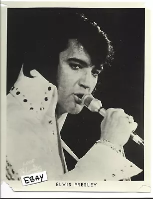 Rare Elvis Original Photo  Vintage Concert 8x10 Estate Find Lot 233 • $3.99