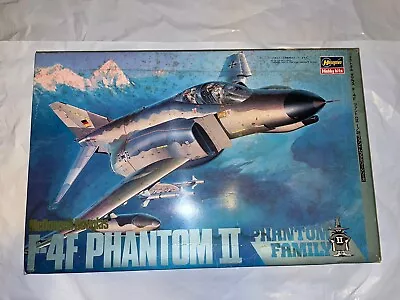 Hasegawa 1/48 F-4f Phantom II Model Airplane Kit P7 Unbuilt In Open Box Douglas • $50