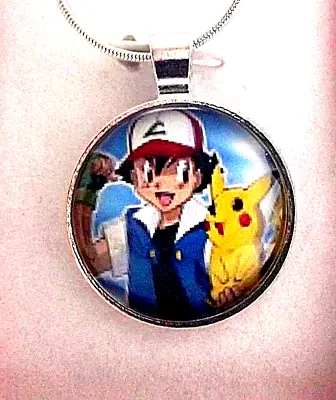 £6.99 • Buy Pokemon Photo  Necklace Age 6,7,8,9 ,10  22 Inch Chain  Gift Boxed [party] 