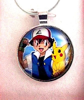 £6.99 • Buy Pokemon Photo  Necklace Age 6,7,8,9 ,10  22 Inch Chain  Gift Boxed [party] 