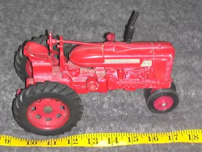 1991 ERTL IH McCormick  Farmall Super M-TA Tractor 1/16 Scale Diecast Toy CASE • $21.95