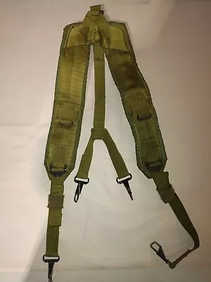 1960's M1956 US Army Field Pack Suspenders • $22