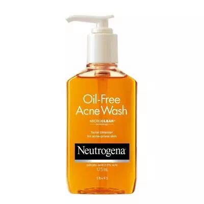 Neutrogena Oil Free Acne Wash For Acne Prone Skin With Salicylic Acid 175ml • $42.58