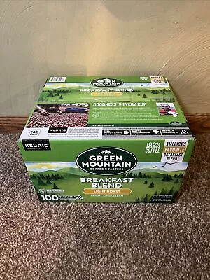 Green Mountain Keurig Coffee K-cups Light Roast 100 Count. EXP 2025 • $45.99