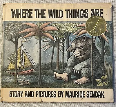 WHERE THE WILD THINGS ARE By Maurice Sendak~First Edition 1963 • $375