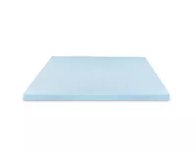 StyleWell Mattress Topper Full Size 4  Gel Infused Memory Foam Firm Level Blue • $102.69