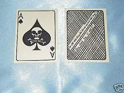 Tw0( 2) Each Vietnam War Ace Of Spades Death Card Great Item  Same Day Shipping • $10