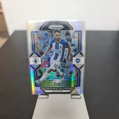 £1 • Buy 2022 Panini Prizm Premier League Alexis MacAllister Hyper Prizm #132 Brighton