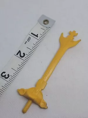 Vintage 1984 LJN Voltron Lion Force Assembler Rubber YELLOW SWORD  • $4