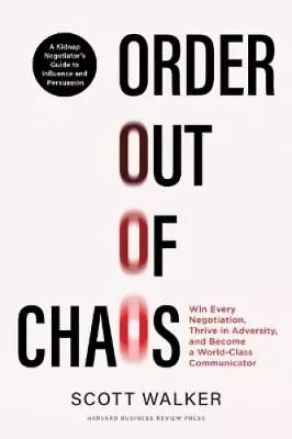Scott Walker Order Out Of Chaos (Hardback) (PRESALE 26/03/2024) • $65.68