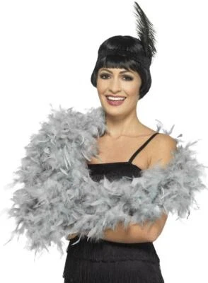 £12.17 • Buy Women's Feather Boas, Fancy Dress Accessory, Murder Mystery Rocky Horror 1920's