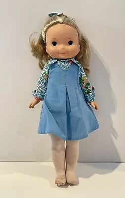 MY FRIEND MANDY Doll In #223 Jumper Outfit ~ 1979 Fisher Price • $24.49