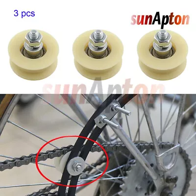 3x Pulley Chain Tensioner Roller For 49cc 60cc 66cc 80cc Motorized Bicycle Bike • $10.45