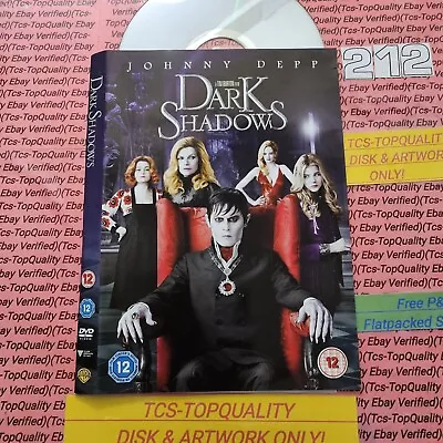 Dark Shadows DVD (2012) Johnny Depp Burton Disc And Art Work Only Save £s Eco • £1.62