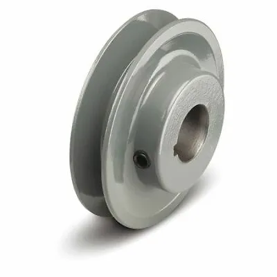 Zoro Select Bk4578 7/8  Fixed Bore 1 Groove Standard V-Belt Pulley 4.25 In Od • $20.39