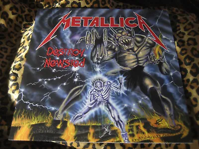 METALLICA Destroy Newsted RED VINYL 2-LP Slayer Exodus • $64.99