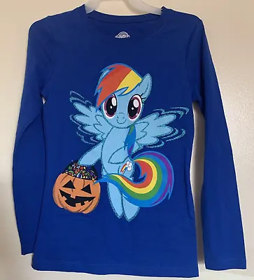 My Little Pony T-Shirt Junior For Girl Size Medium (7/8) Long Sleeve Halloween • $12.99