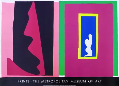 Henri Matisse Destin Jazz Metropolitan Museum 1983 Lithograph Poster 24 X 33 • $225