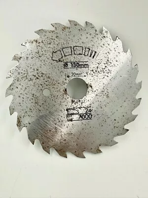 £4.99 • Buy PIRANHA 130MM CROSS CUT CIRCULAR SAW BLADE 130 X 20 X 24T 260107