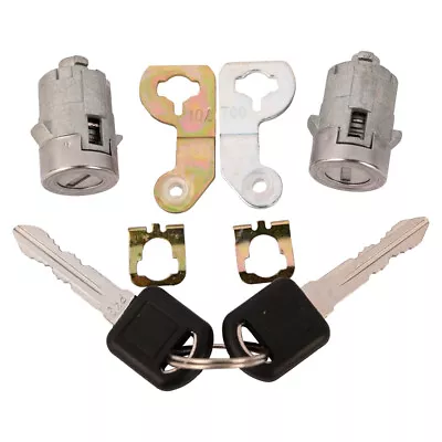 For 2001-2006 GM CHEVY SILVERADO TAHOE LEFT & RIGHT Door Lock Cylinder W/Clips • $10.99