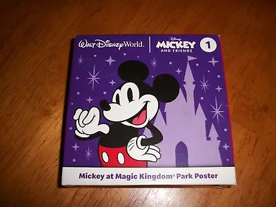 2022 McDonalds's Disney Promotional Poster Mickey Mouse Magic Kingdom Number 1 • $7.95