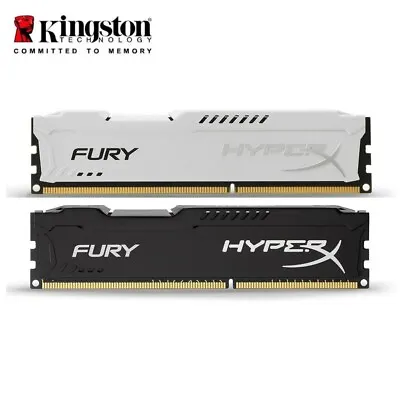 HyperX FURY DDR3 8GB 16GB 32GB 1600 MHz PC3-12800 Desktop RAM Memory DIMM 240pin • £24.60