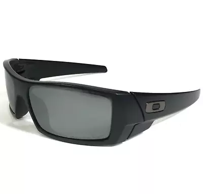 Oakley Sunglasses GASCAN 12-856 Black Square Frames With Black Lenses 60-15-128 • £134.89