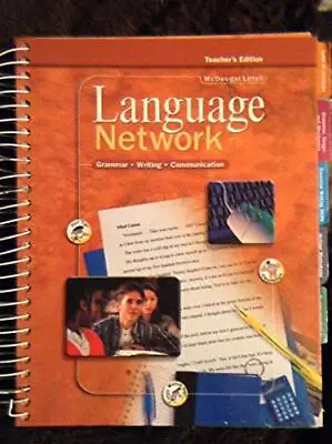 McDougal Littell Language Network: Teacher Edition Grade 9 2001 • $10.21