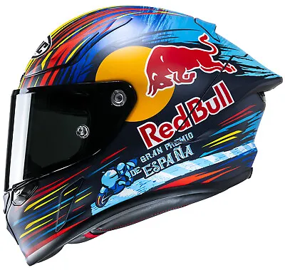 HJC RPHA 1N Red Bull Jerez Motorcycle Helmet Black/Blue • $949.99