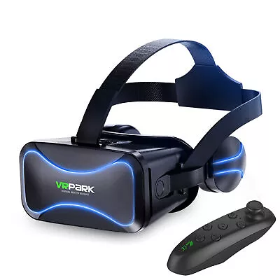 VR Headset With Remote Smart VR Goggles With Gamepad 3D Virtual Reality Glasses • $48.85