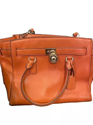 Michael Kors Leather Hamilton Handbag • $80