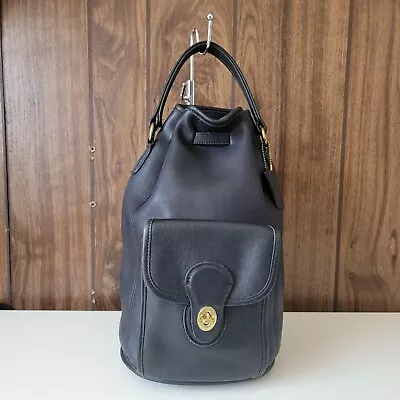 Vintage COACH Leather Sling Backpack 9992 • $349.99