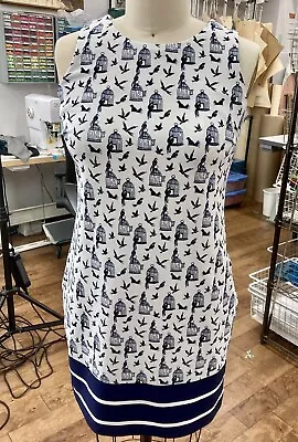 Gabby & Skye Dress Size 10 With Cool Bird Design Perfect For Spring • $12