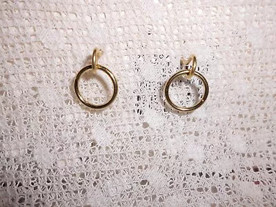 Pedigree  Replacement  Gold  Earrings  (black 16 Inch Doll) • $19