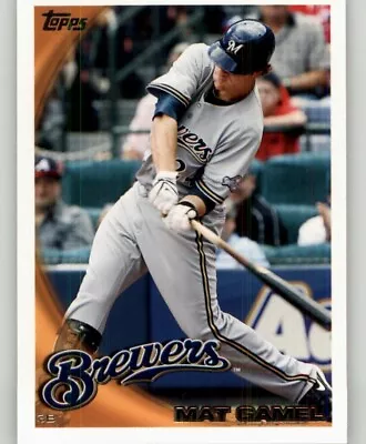 2010 Topps Mat Gamel #151 Milwaukee Brewers • $0.99