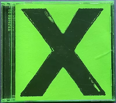 Ed Sheeran - X Deluxe Edition 17trk (Green Case) CD - Free Shipping • $11