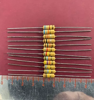 05W ISKRA Vintage Carbon Film Resistor 4x10 Mm • $3