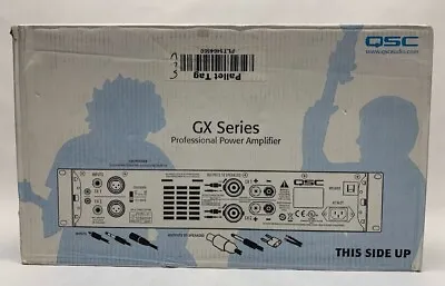 QSC Audio GX3 Power Amplifier - New In Box (HE2050484) • $399.85