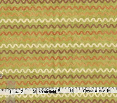 God Gave Me You Green Rick Rack Fabric By Henry Glass  Bty PRICE REDUCED • £9.64