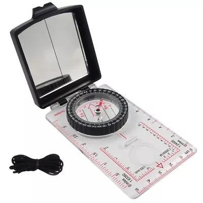 NDūR® Sighting Compass W/Mirror - 51600 • $12.79