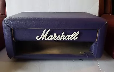 Vintage Marshall Mini-stack Amp Head Cabinet Recovered Purple 3005 Lead 12 • $65