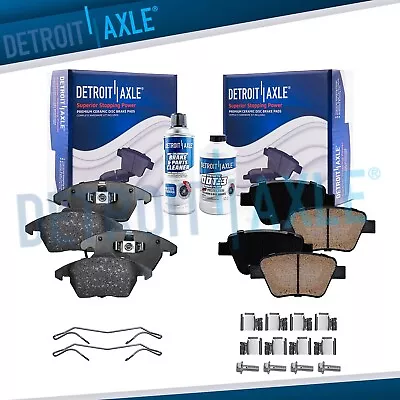 Front Rear Ceramic Brake Pads For Audi A3 Quattro Volkswagen Beetle Golf Jetta • $53.42