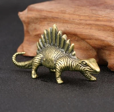 $7.99 • Buy Rare Chinese Old Bronze Handmade Dinosaur Statues Tea Pet Antique Decoration Hot